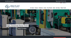 Desktop Screenshot of dincplast.com
